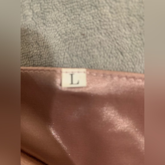 SHEIN rose colored ruched satin dress. - Picture 2 of 4